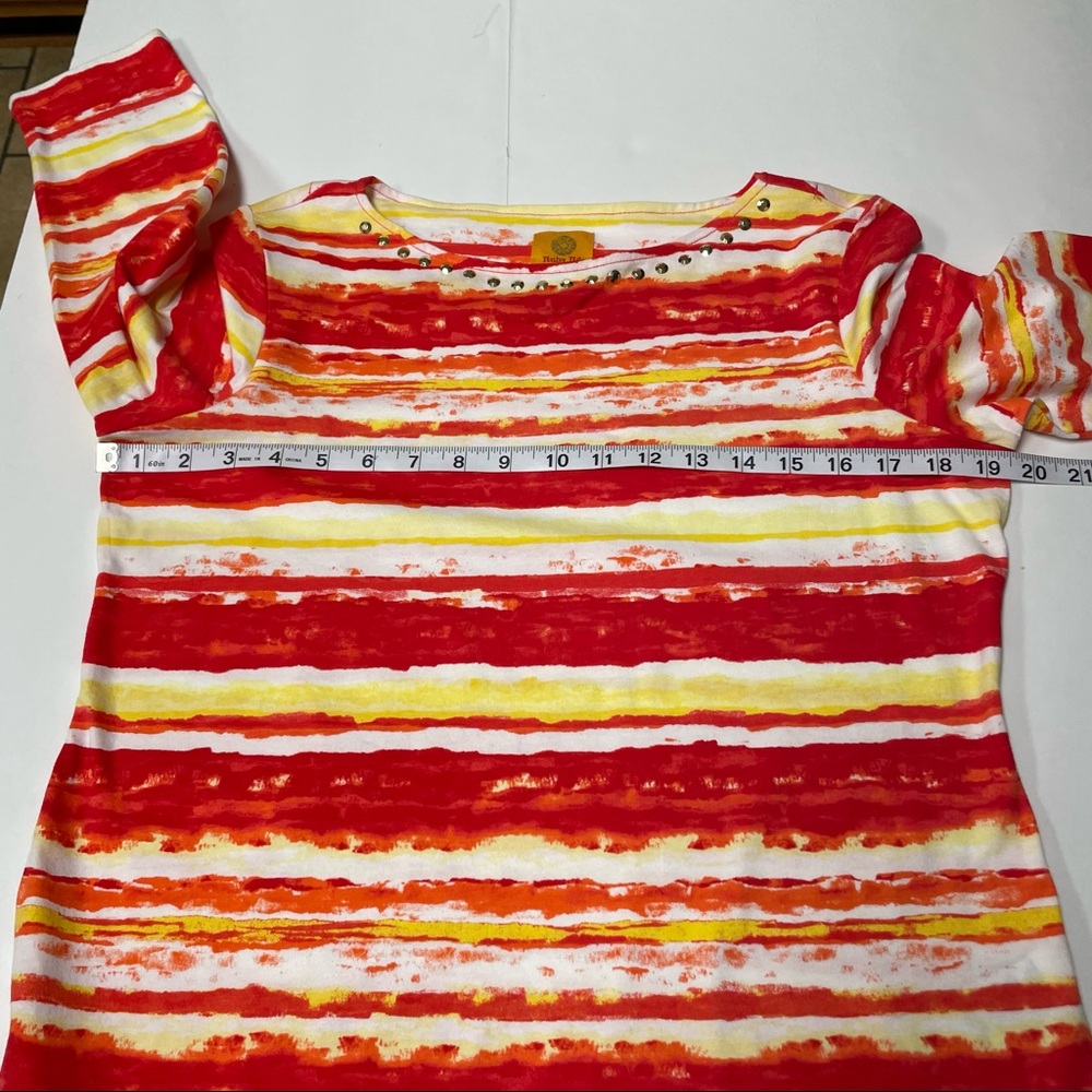 Ruby Rd PETITE Blouse Size Medium - Picture 5 of 9